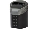 Faber Castell Puntenslijper Faber-Castell RollOn sparkle duo display 6 stuks assorti kleur: midnight black en deep blue