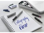 Faber Castell inktpatronen Faber-Castell blauw doosje a 6 stuks
