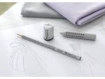 Faber Castell gum Faber-Castell GRIP 2001 grijs