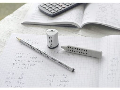 Faber Castell gum Faber-Castell GRIP 2001 grijs