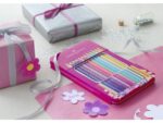 Faber Castell Kleurpotloden Faber-Castell Sparkle in roze blik á 12 stuks