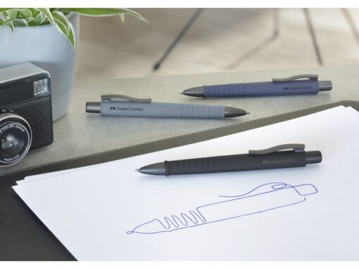 Faber Castell Balpen Faber-Castell Polyball XB Urban marine blauw