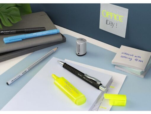 Faber Castell Balpen Faber-Castell Polyball M zwart