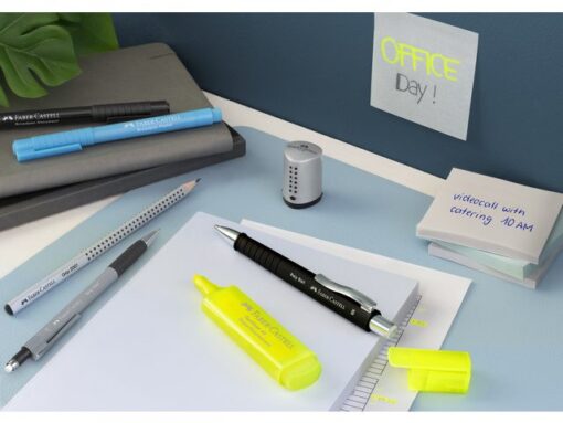 Faber Castell Tekstmarkers Faber-Castell 46 Neon 8 stuks in karton etui