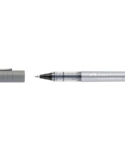 De inktroller van Faber-Castell heeft een lijndikte van 0.7mm. Er is een constante stroom van inkt naar beneden tot de laatste druppel dankzij het directe vulsysteem. Met venster om inktniveau te controleren. Kleur: Zwart.