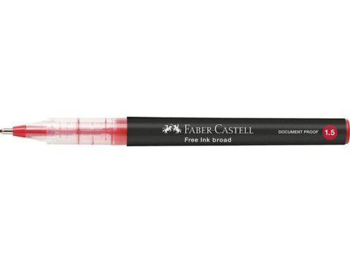 Faber Castell Inktroller Faber-Castell 1.5mm rood