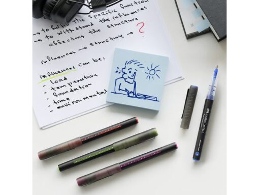 Faber Castell Inktroller Faber-Castell 1.5mm wijnrood