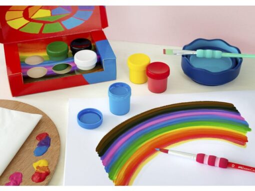 Faber Castell Penselenset Faber-Castell plastic 4 stuks