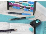 Faber Castell Grafietpotlood Faber-Castell Grip 2001 two-tone             zwart/turquoise