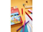 Faber Castell Viltstift Faber-Castell 24 stuks karton etui assorti