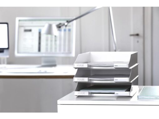 Brievenbak HAN A4 Standaard plastic wit