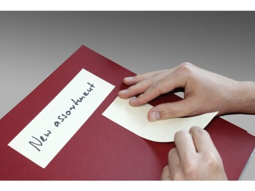 Info Notes dispenser + rol voor rollen 60mmx10m