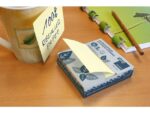 Info Notes 75x75mm Z-Notes 100 vel geel recycled met Blauwe Engel certificaat