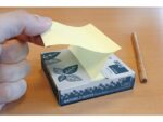 Info Notes 75x75mm Z-Notes 100 vel geel recycled met Blauwe Engel certificaat