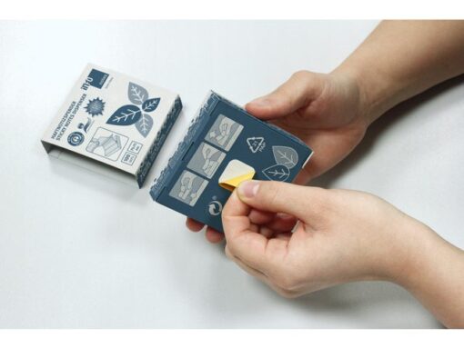 Info Notes 75x75mm Z-Notes 100 vel geel recycled met Blauwe Engel certificaat