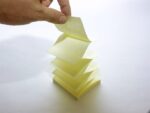 Info Notes 75x75mm "Z" geel blok a 100 vel