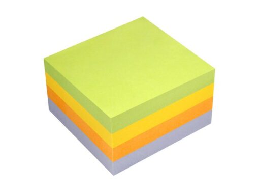 Info Notes 75x75mm assorti spring blok a 400 vel
