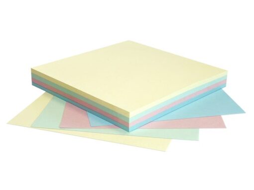 Info Notes 75x75mm Pastel blok a 100 vel