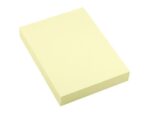Info Notes 50x75mm geel blok a 100 vel