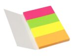 Info Notes Info Page Markers papier neonmix 20x50mm, 4 kleuren