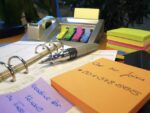 Info Notes 75x75mm assorti spring pak a 6 blok