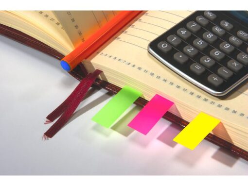 Info Notes Info flags 12,5x43mm assorti blister à 5 kleuren