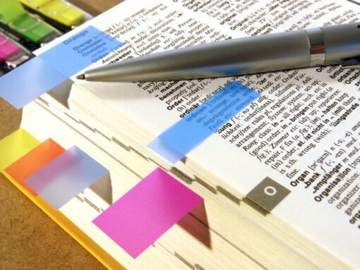 Info Notes Info flags 12,5x43mm assorti blister à 4 kleuren à 36 stuks
