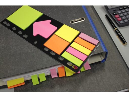 Info Notes Info sticky notes op kaart diverse formaten / kleuren
