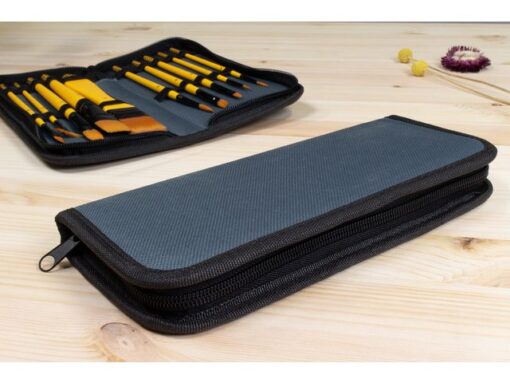 Penselen Kangaro acrylverf set van 10stuks in etui
