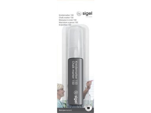 Krijtstift Sigel wit 1st wig punt 5-15 mm