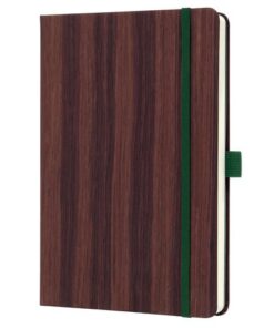 Sigel Notitieboek Conceptum A5 hout punt-gelijnd 194pag 100gr HC