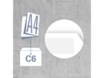 Dienstenvelop Raadhuis 114x162mm C6 gegomd wit doos a 500   stuks