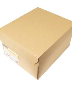een lijmlaag die met een papieren strook is afgedekt. Na het verwijderen van de strook en het aandrukken van de klep is de envelop permanent gesloten. Formaat 156x220mm