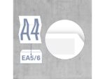 Dienstenvelop venster links Raadhuis 110x220mm DL (EA5/6)   wit gegomd doos a 500 stuks