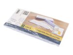 Dienstenvelop venster links Raadhuis 110x220mm DL (EA5/6)   wit plakstrip krimp a 25 stuks
