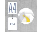 Bordrug envelop Raadhuis 262x371mm EB4 wit met plakstrip    krimp a 10 stuks