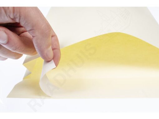Monsterzak Raadhuis 229x324x38mm C4 crème plakstrip krimp a 10 stuks