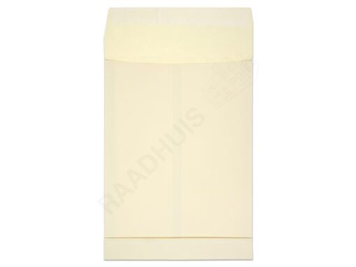 Monsterzak Raadhuis 229x324x38mm C4 crème plakstrip krimp a 10 stuks