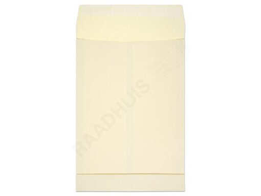 Monsterzak Raadhuis 262x371x38mm EB4 crème plakstrip krimp  a 10 stuks