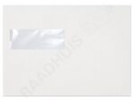 Dienstenvelop met venster Raadhuis 162x229mm C5 met         plakstrip wit 100 stuks