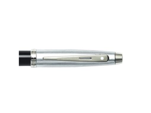 Rollerball SHEAFFER 100 E9313 Glossy black barrel brushed   chrome cap nickel plated