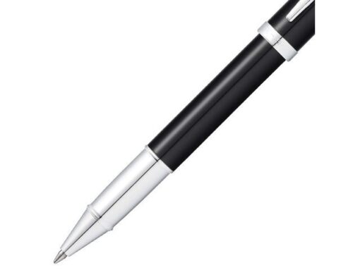 Rollerball SHEAFFER 100 E9338 Glossy black lacquer chrome   plated