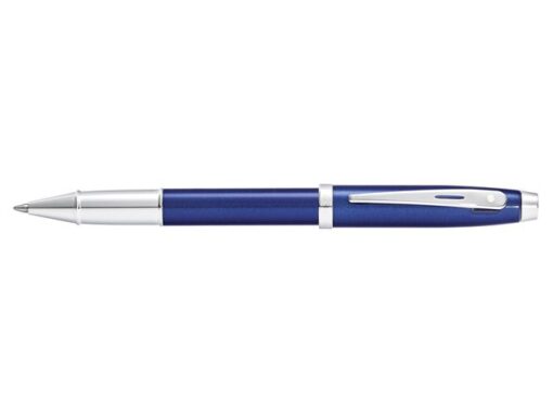 Rollerball SHEAFFER 100 E9339 Glossy blue lacquer chrome    plated