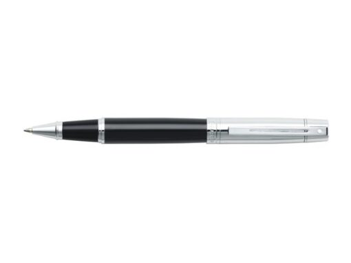Rollerball SHEAFFER 300 E9314 Black barrel chrome cap       chrome plated