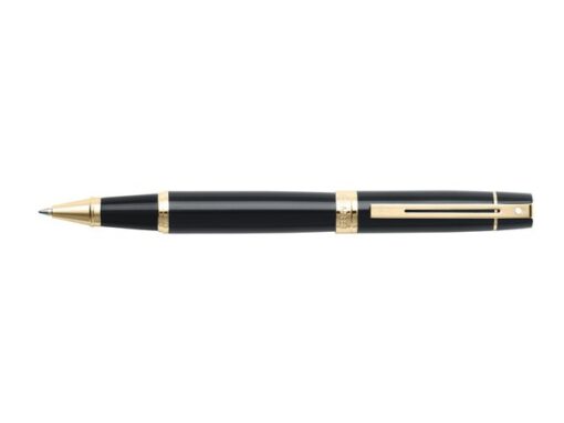 Rollerball SHEAFFER 300 E9325 Glossy black gold tone