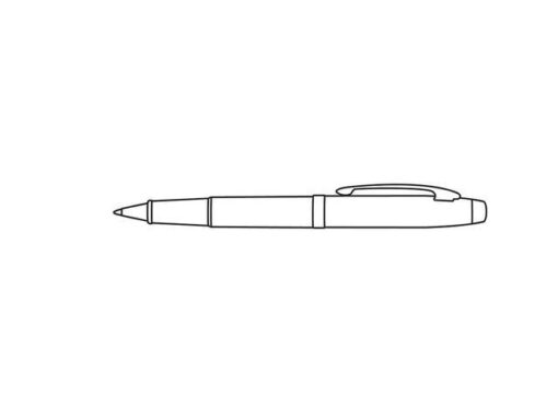 Rollerball SHEAFFER 100 E9306 Brushed chrome nickel plated