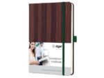 Sigel Notitieboek Conceptum A5 hout punt-gelijnd 194pag 100gr HC