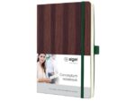 Sigel Notitieboek Conceptum A5 hout punt-gelijnd 194pag 100gr SC