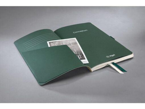 Sigel Notitieboek Conceptum A5 hout punt-gelijnd 194pag 100gr SC