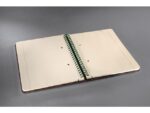 Sigel Notitieboek Conceptum A5 spiraal hout punt-gelijnd 160 pag  100gr HC